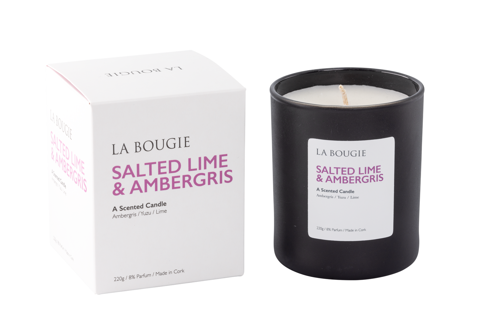 Salted Lime & Ambergris Candle – LA BOUGIE