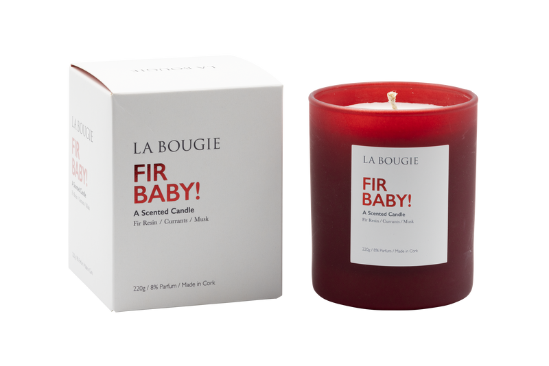 Fir Baby!  Candle