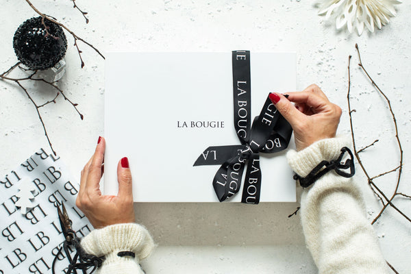 Our Iconic Gift Box with Ribbon